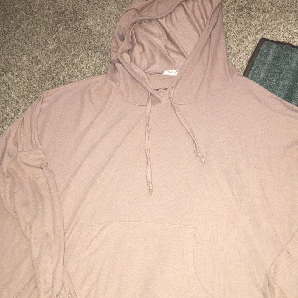 Mauve hoodie